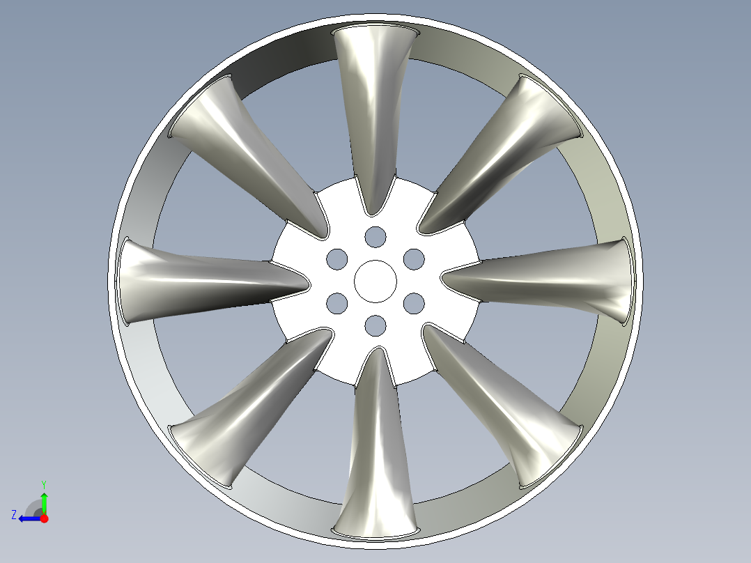 轮毂、轮胎(84)右视图