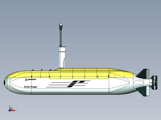 波音公司的XLUUV——回声号远征者前视缩略图