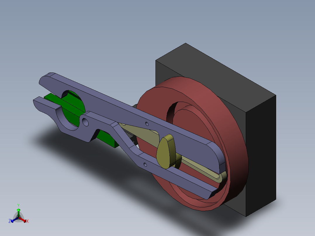 凸轮驱动的剪刀  SW16