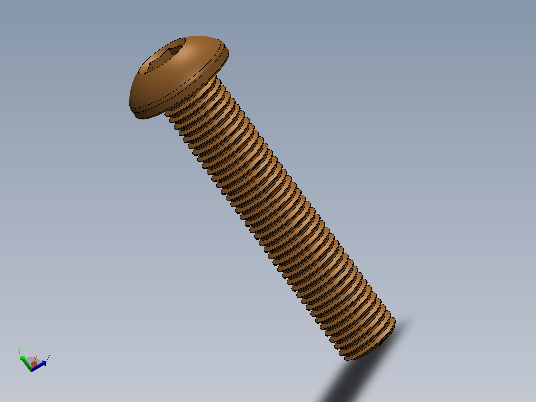 钮扣头螺栓m8x40 11