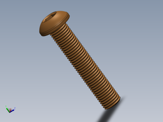 钮扣头螺栓m8x40 11