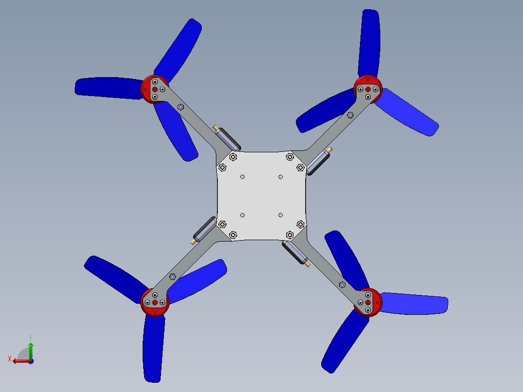 AeroXplorer 无人机后视图