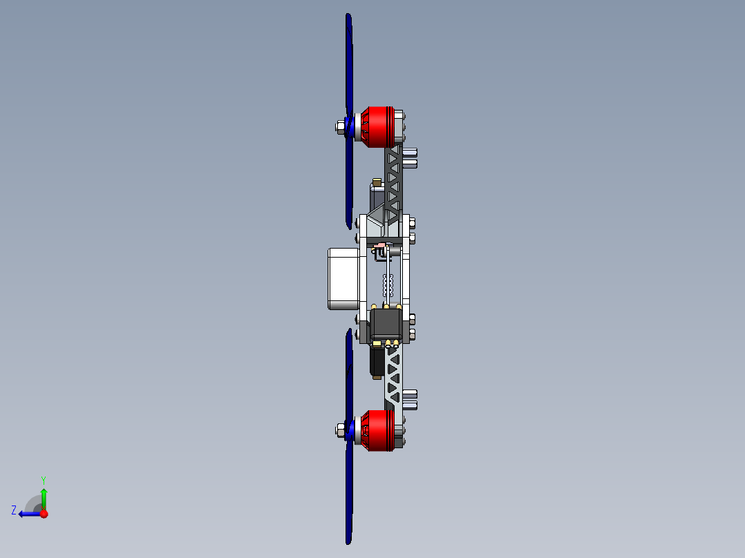 AeroXplorer 无人机右视图