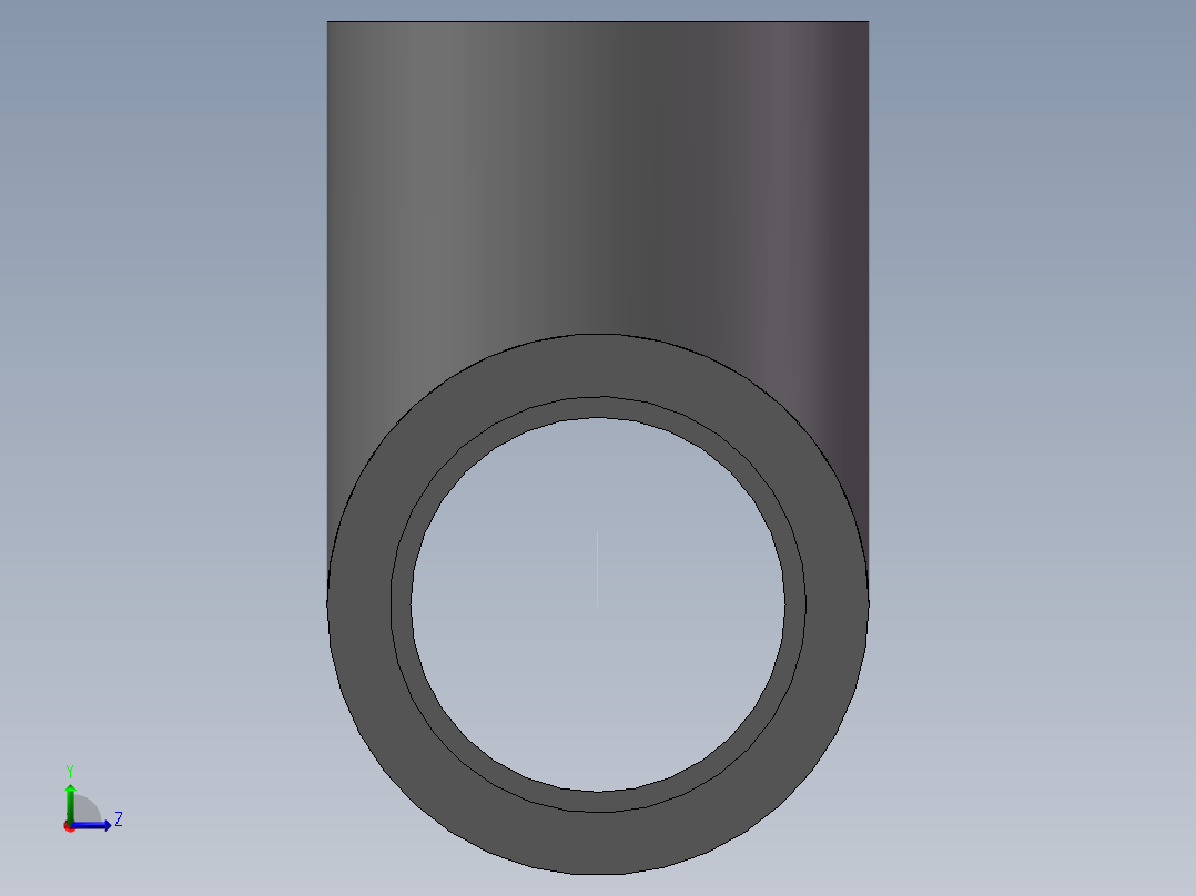 三通(Tee)左视图