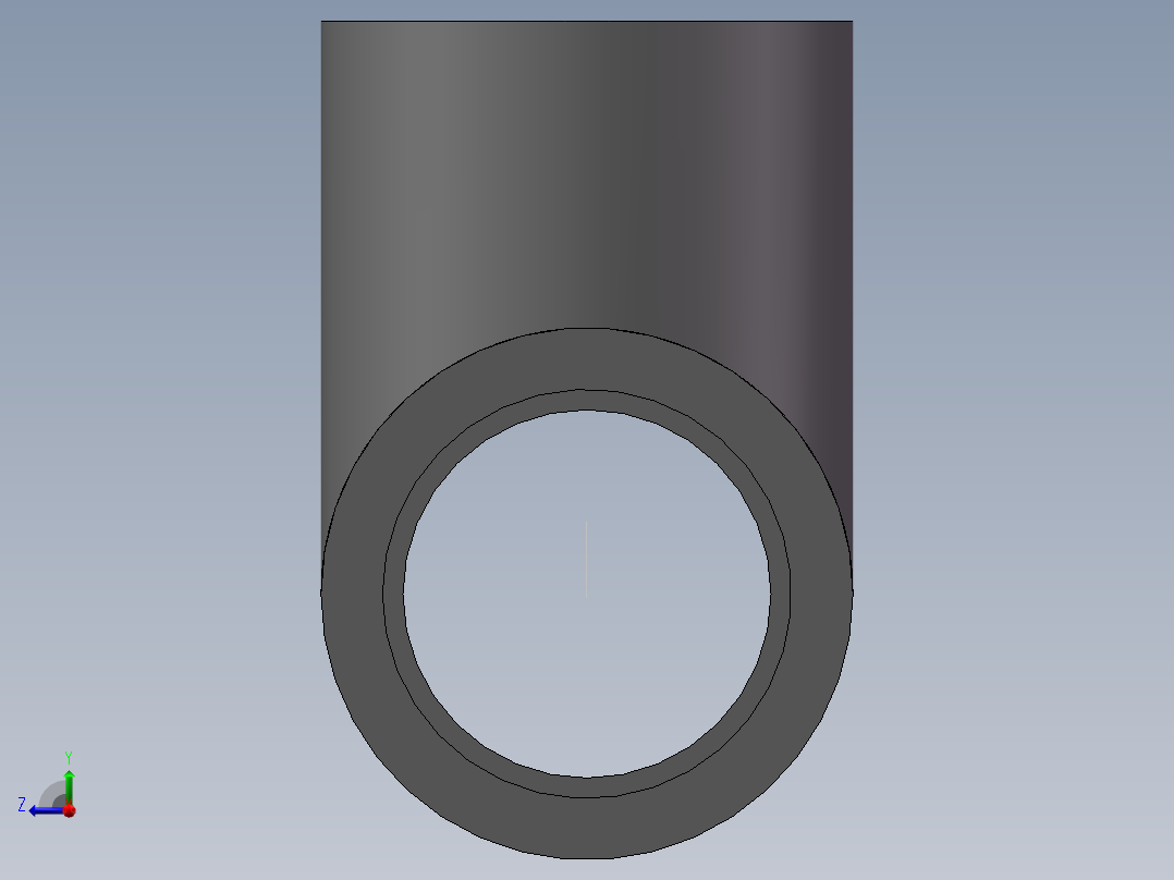 三通(Tee)右视图