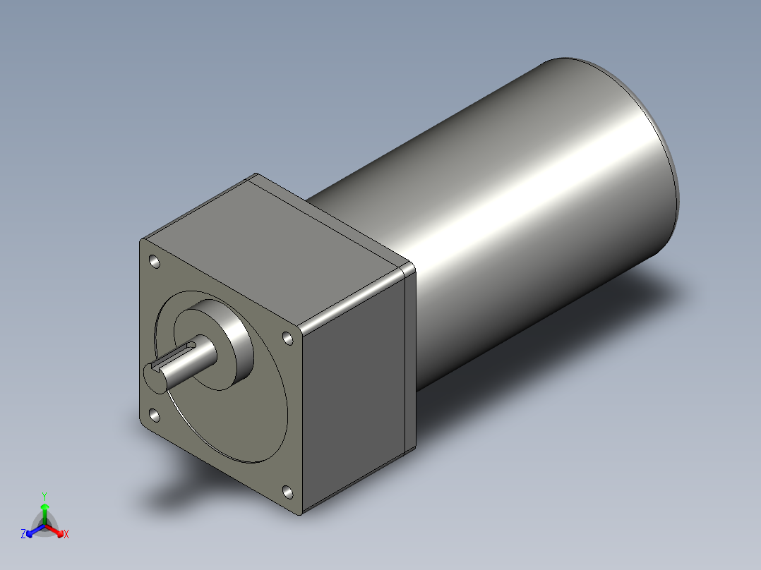 交流电机-5IK250RACM+5GN3K主视图