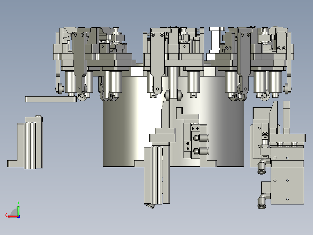 05-00转盘模组后视图