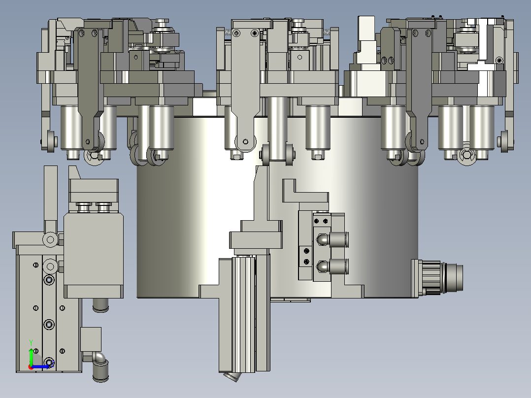05-00转盘模组左视图