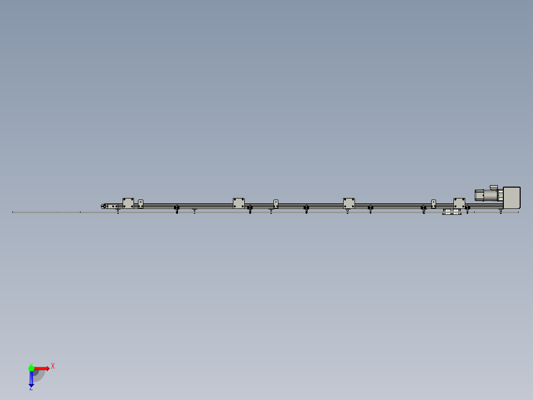 1806JSL01-04-00美国饼干项目满托汇流皮带输送线俯视图