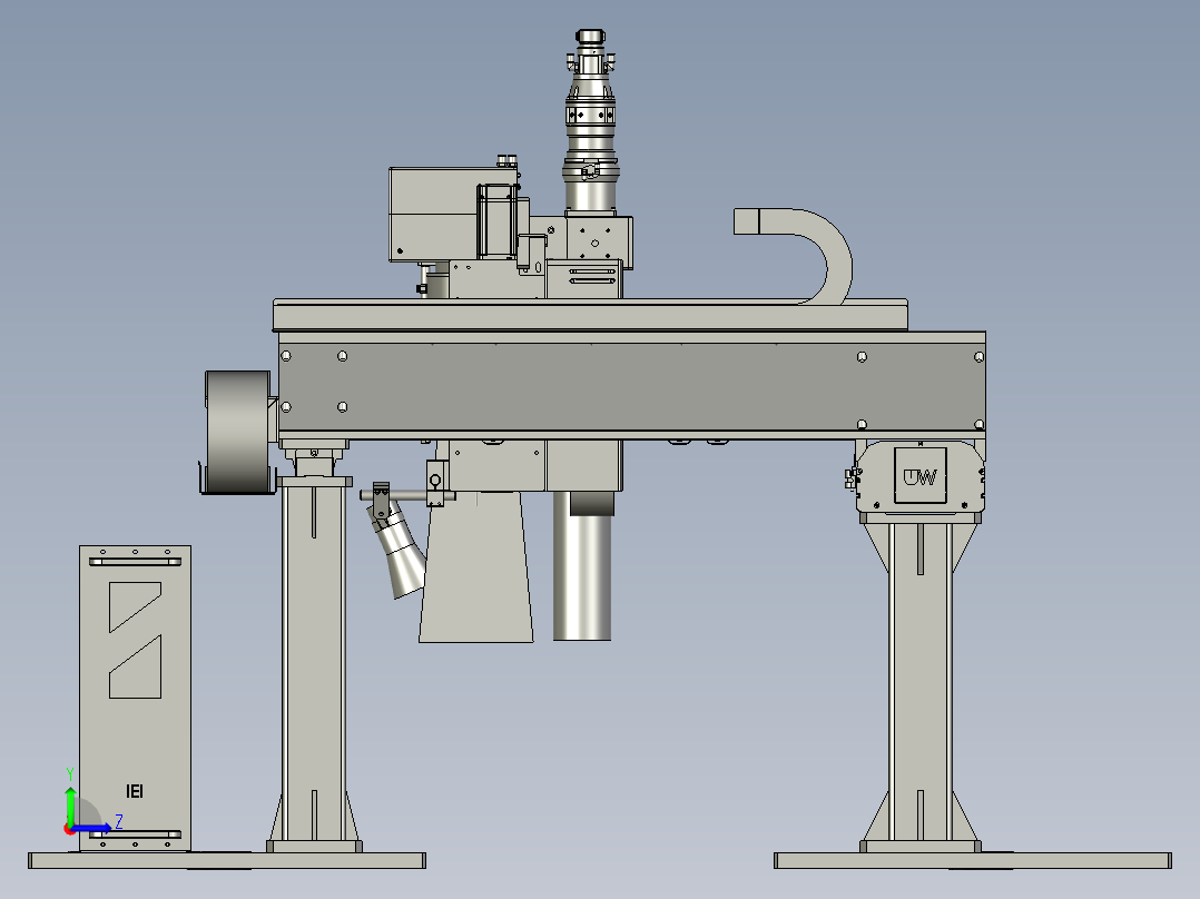 SAPMMZ01-06300-a焊接组件左视图
