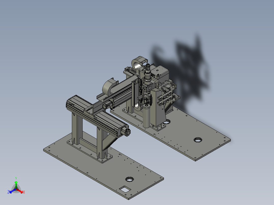 SAPMMZ01-06300-a焊接组件正等轴测图