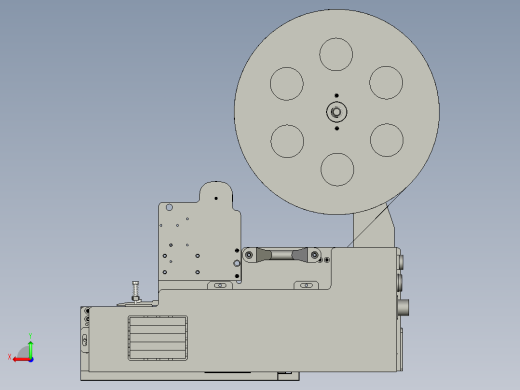 包装用贴标机的出标装置后视缩略图