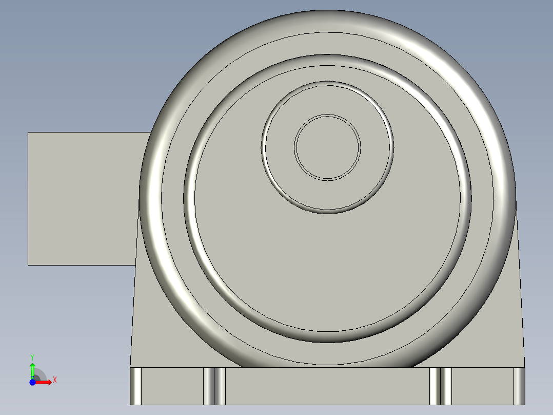 成邦400W电机15-90前视图