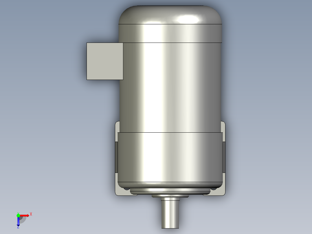 成邦400W电机15-90俯视图