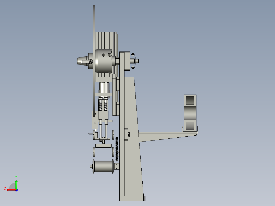 DM32A11-02-00膜上料组件后视图