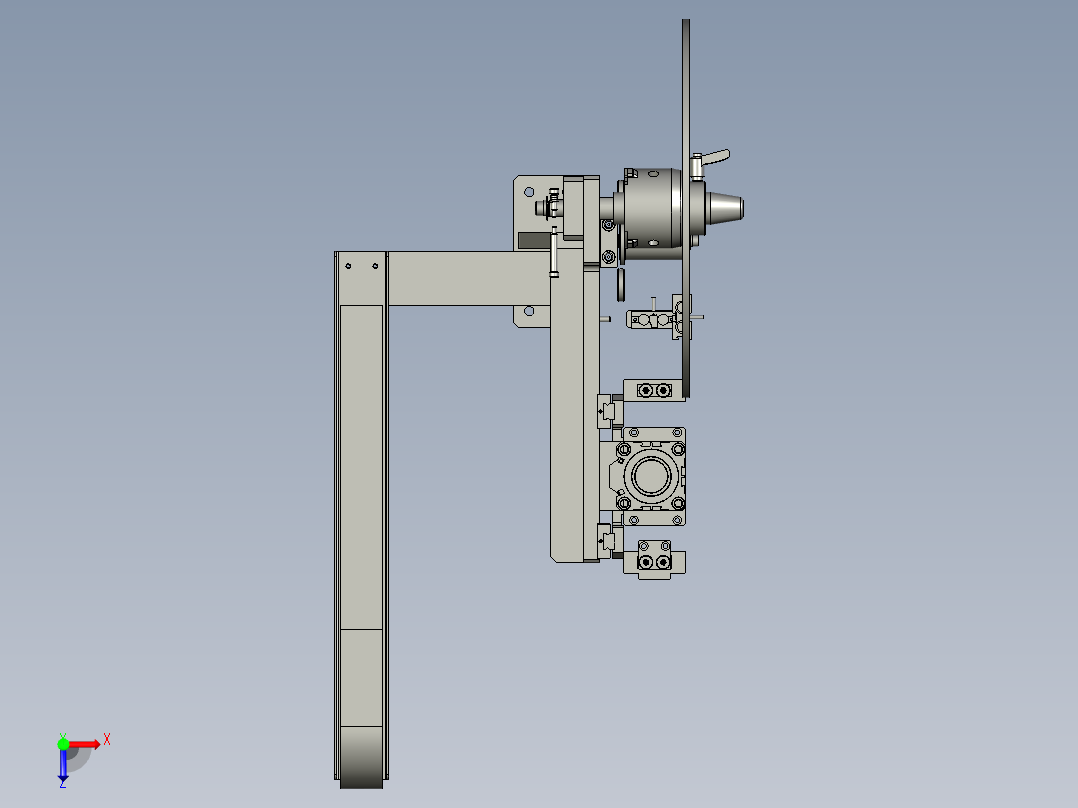 DM32A11-02-00膜上料组件俯视图
