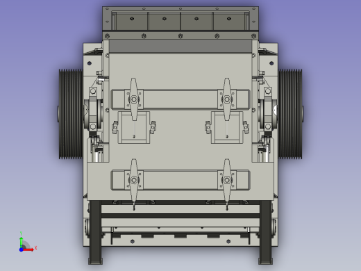 复摆颚式破碎机前视缩略图