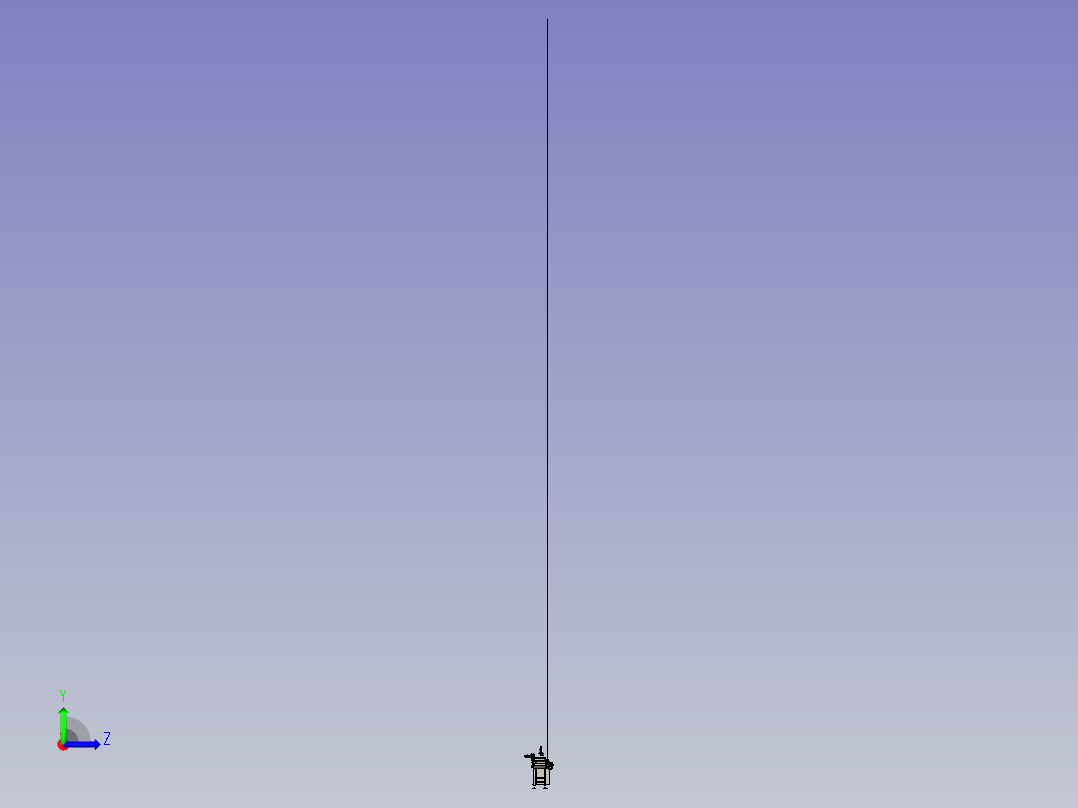 自动压合装置线左视图