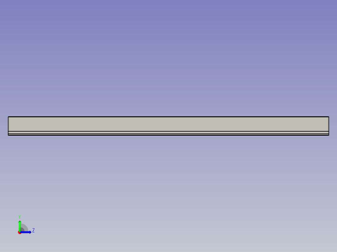 胶壳光源CST-2BS46238(条形)左视图