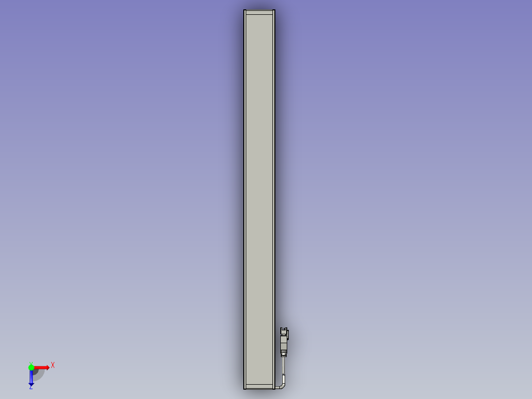 胶壳光源CST-2BS46238(条形)俯视图