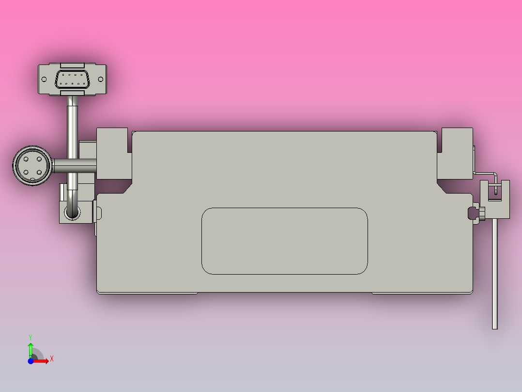 直驱直线电机轴TPA-LNP2-170-35C6-1-L3060-3-C-05-N3前视图