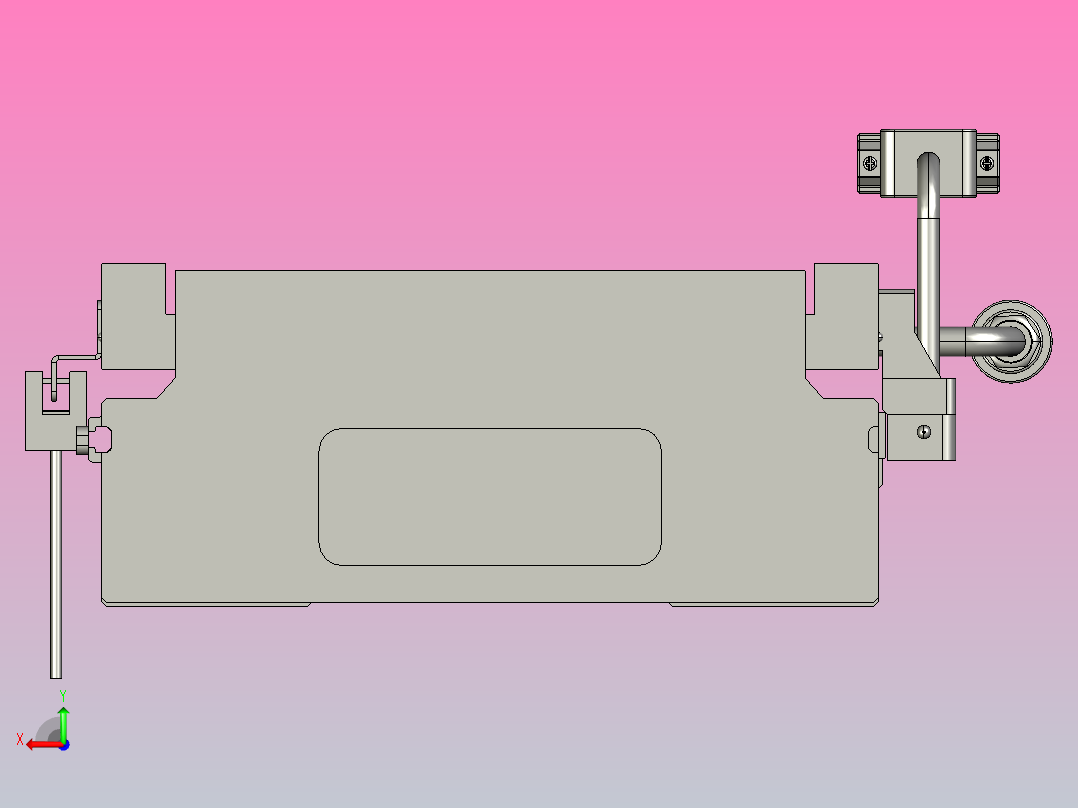 直驱直线电机轴TPA-LNP2-170-35C6-1-L3060-3-C-05-N3后视图