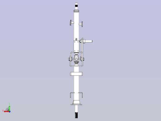 一种农机用转向柱后视缩略图