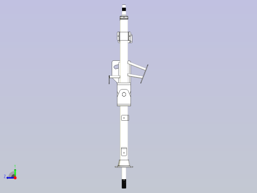一种农机用转向柱右视缩略图