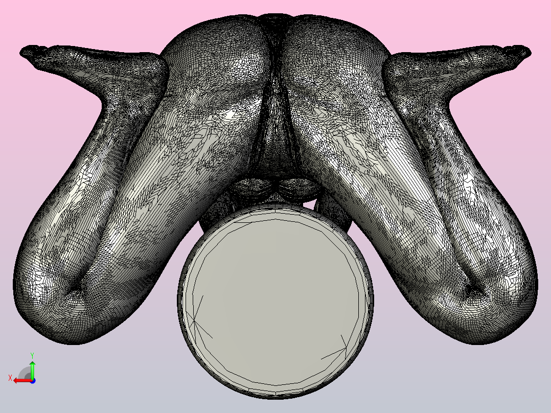 海滩上的女孩_stls后视图