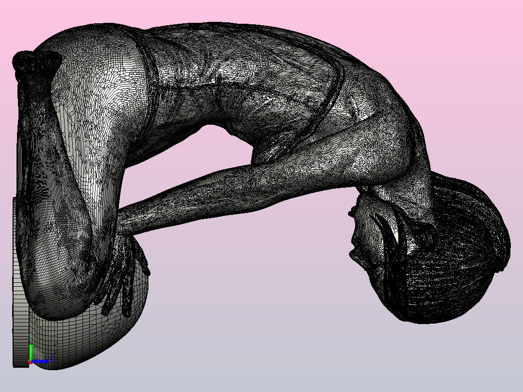 海滩上的女孩_stls左视图