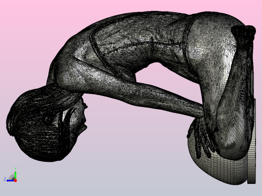 海滩上的女孩_stls右视缩略图