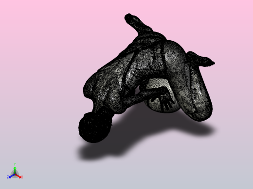 海滩上的女孩_stls正等轴测缩略图