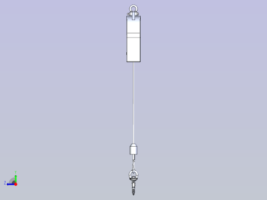 工业用防坠器1t-5m(重型).STEP右视缩略图