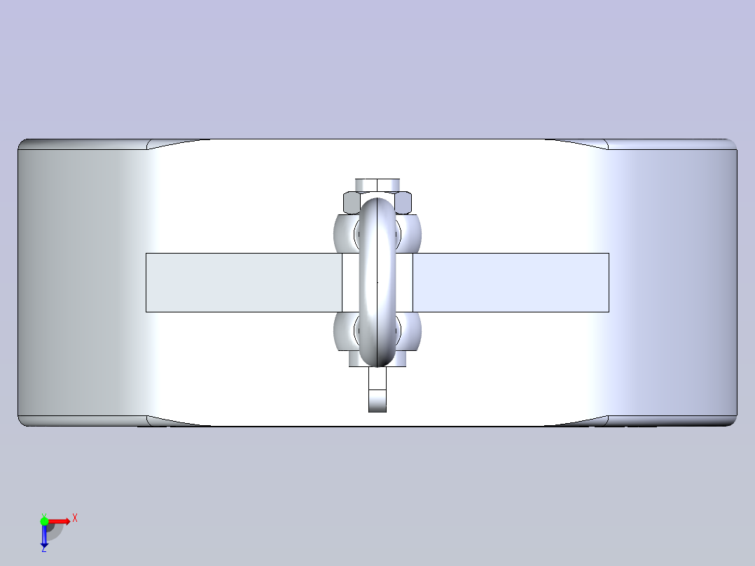 工业用防坠器1t-5m(重型).STEP俯视图