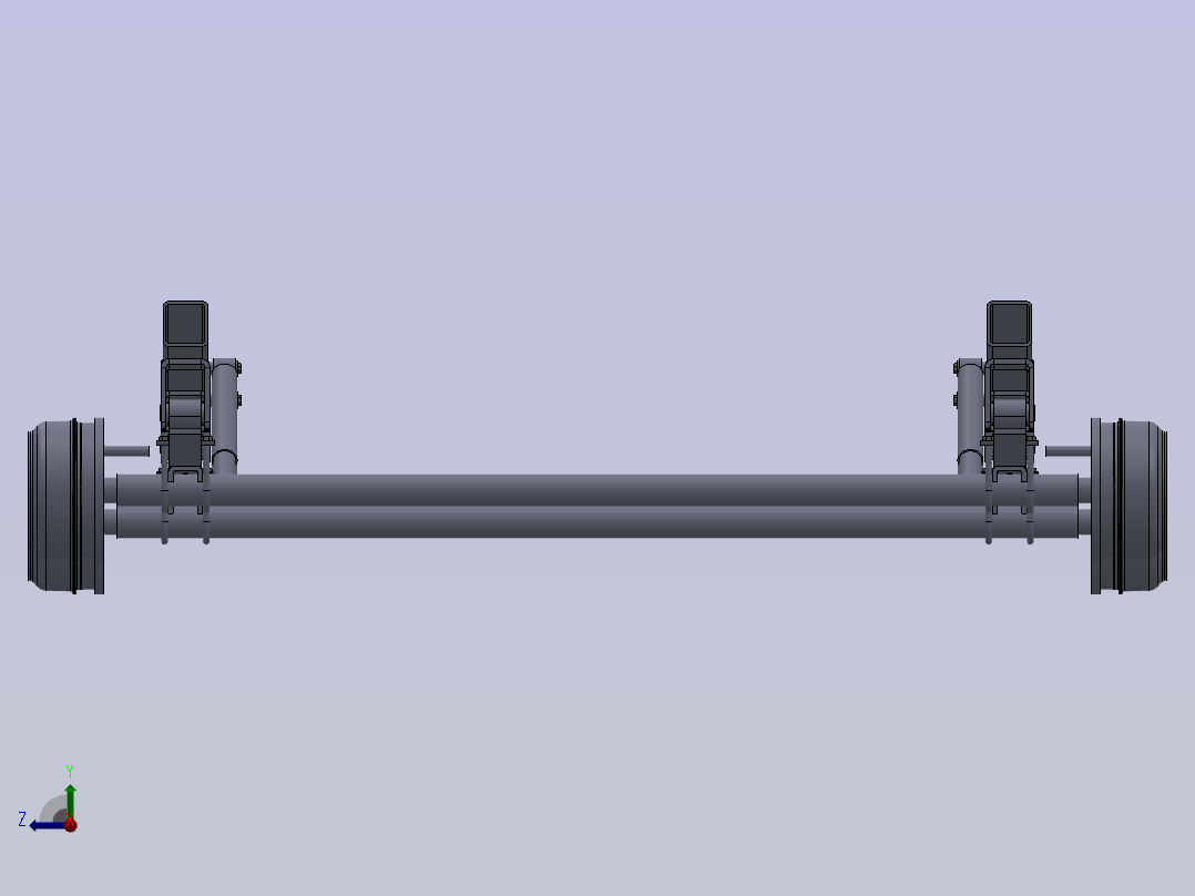 Tikitreiler拖车右视图