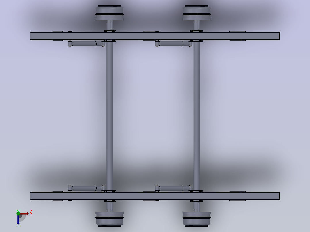 Tikitreiler拖车俯视图