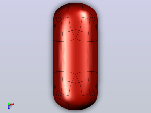 聚丙烯薄膜电容器。104J 100V。Picth 5米6x5x2,5mm毫米。印刷电路板(PCB)的通孔安装俯视缩略图