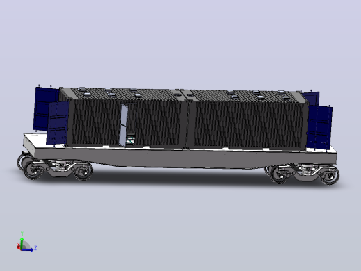 NX20型平车模型设计