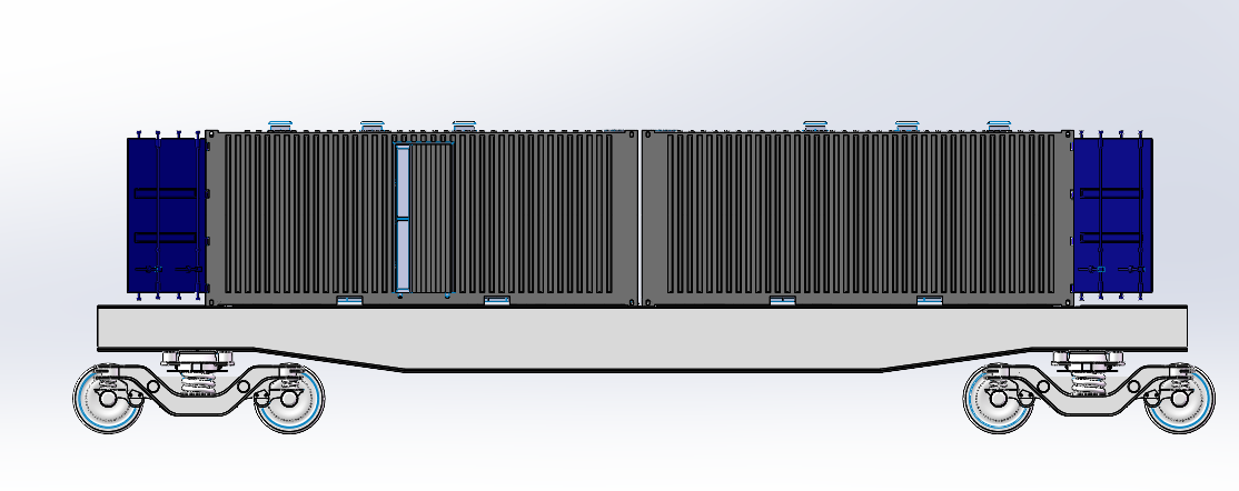 NX20型平车模型设计