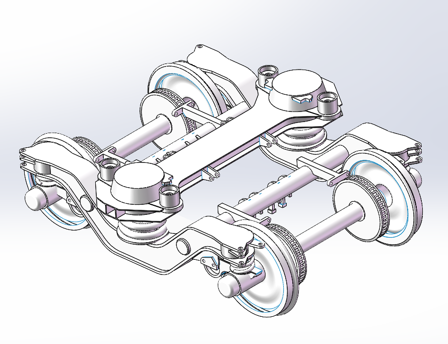 NX20型平车模型设计