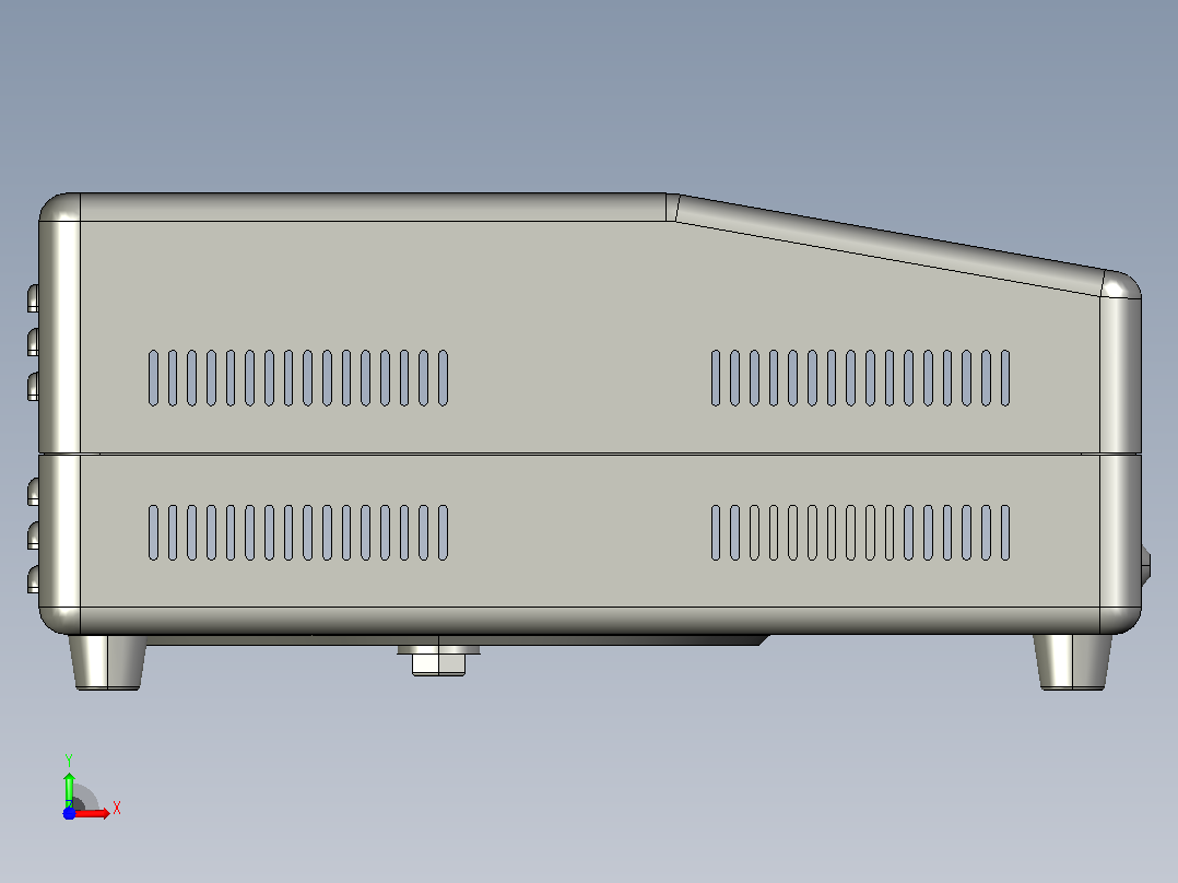 TM-5～8自动交流稳压器三维模型202101前视图