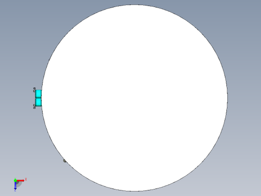 右前轮罩五轴夹具 卧加五轴保压形式液压夹具X_T俯视缩略图