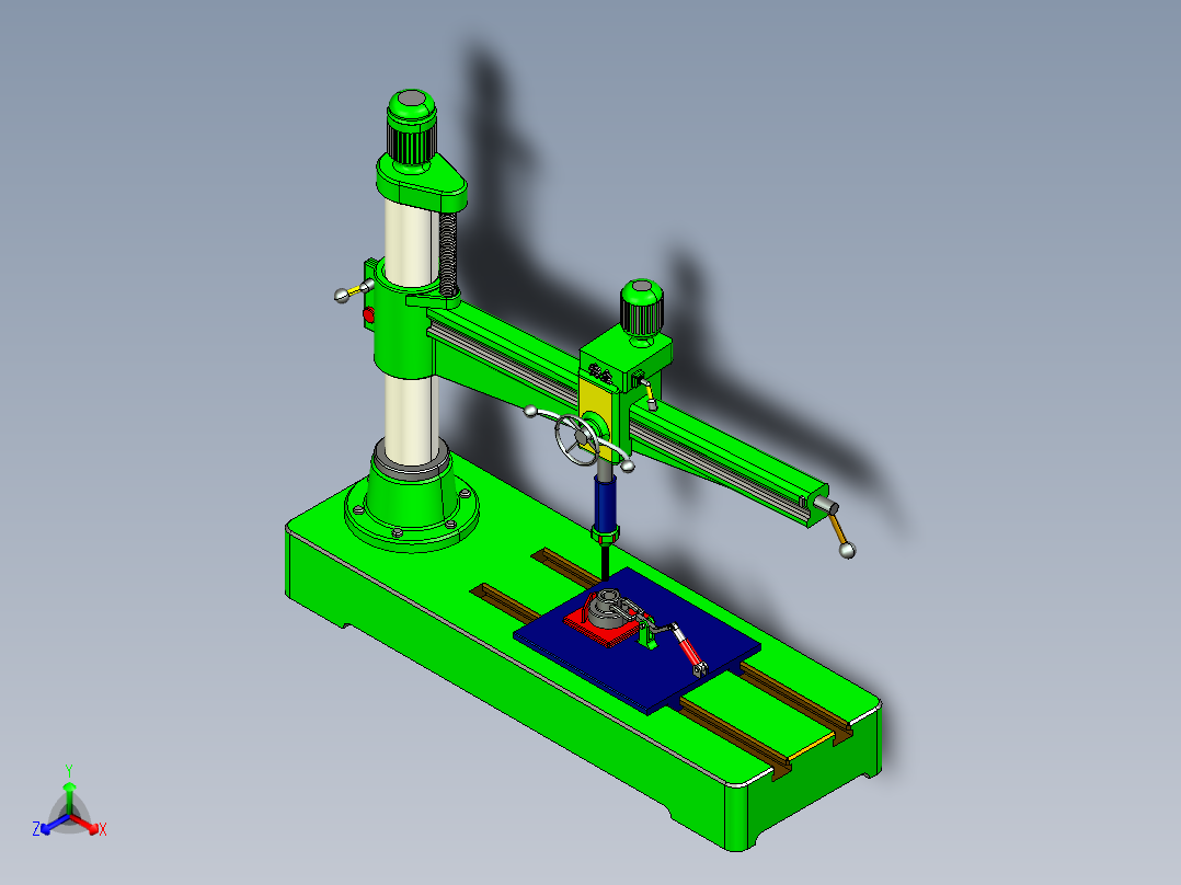 半自动钻床设计及运动学分析