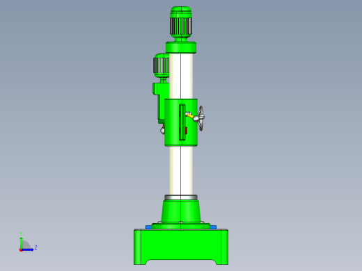 半自动钻床设计及运动学分析左视缩略图