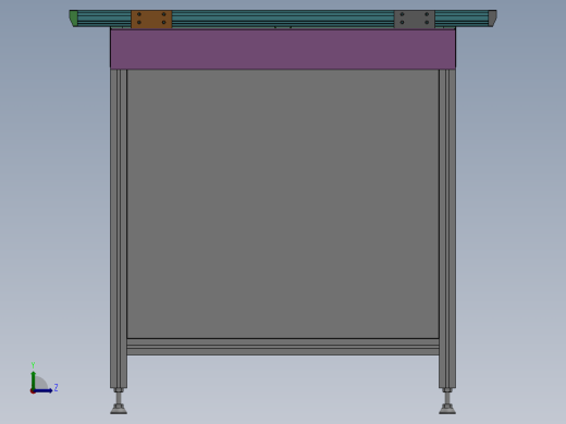 接驳台sw16可编辑左视缩略图