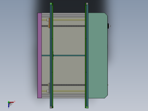 接驳台sw16可编辑俯视缩略图