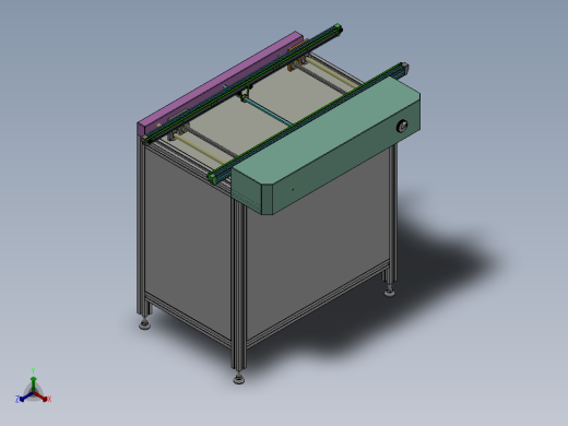 接驳台sw16可编辑正等轴测缩略图