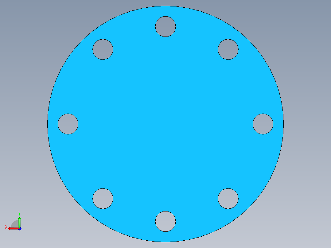 轴3D模型后视图