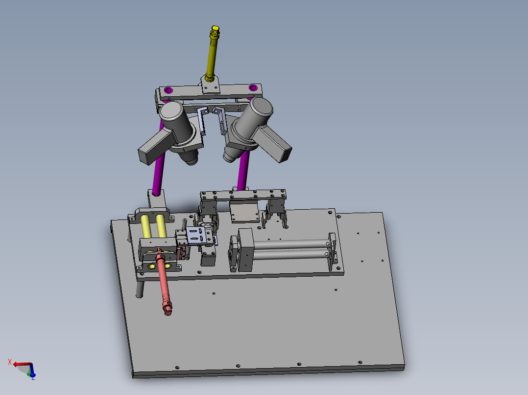 DC马达定子自动印字设备
