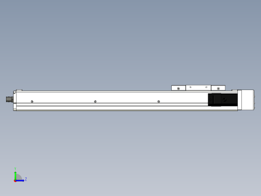 Toyo东佑达直线模组-ECH12-450-BR-100W左视缩略图